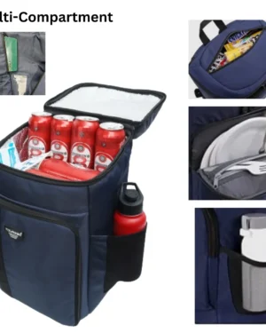 Frost Cooler Backpack for Office & Travel (Blue)