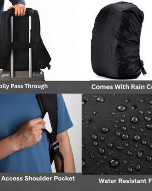 Hybrido Sharkx Anti Theft Tech Backpack with Cooler