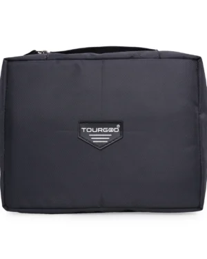 TOURGOD® All-in-One Travel Vanity Kit | Spill-Proof Makeup & Toiletry Organizer